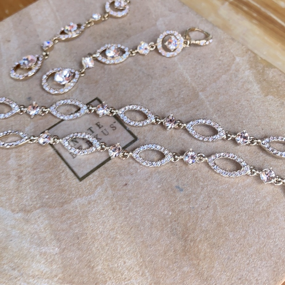 Bracelets and earrings set from Macys